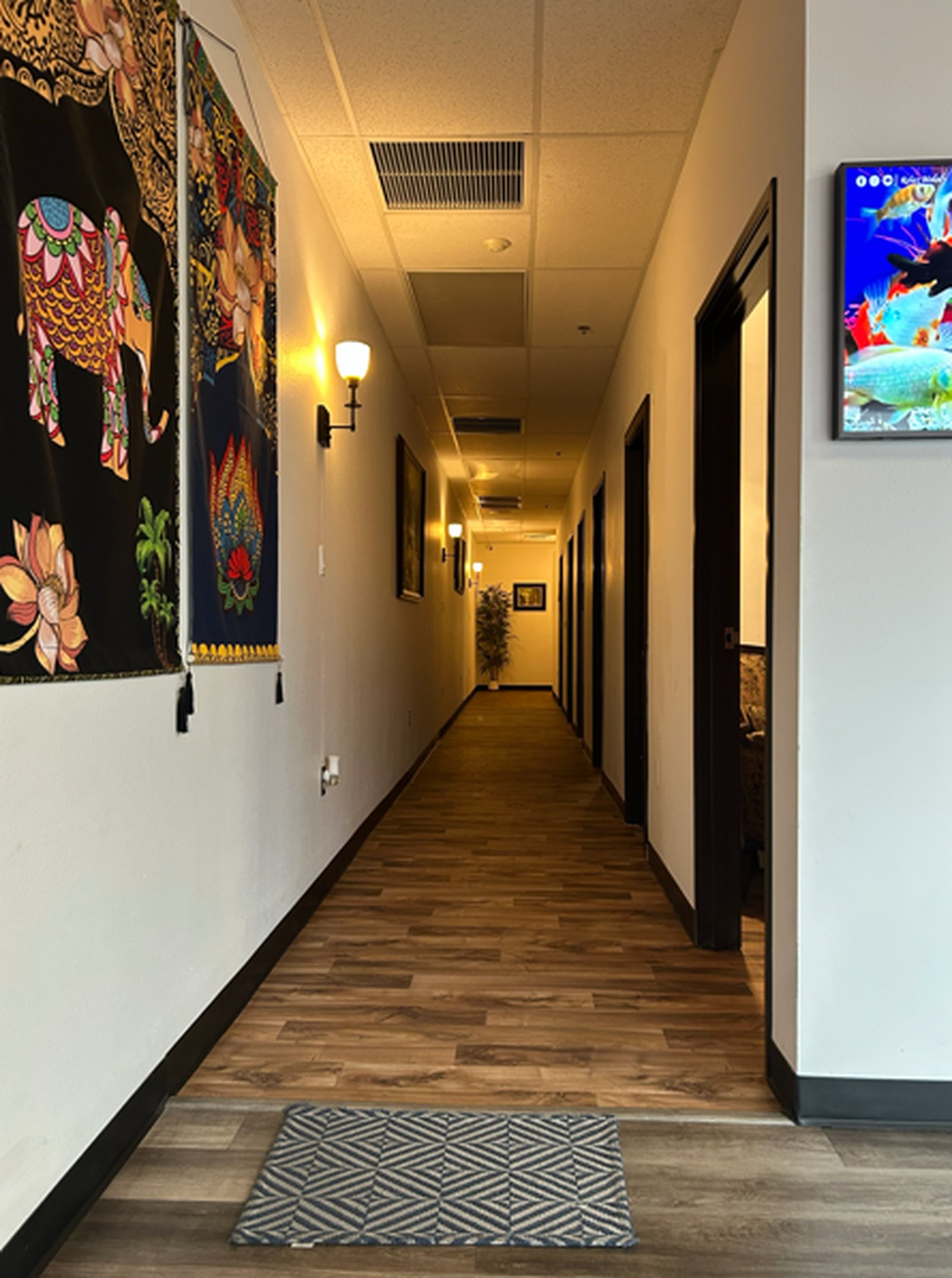 Thai Pattaya massage room — calm, clean, prepared for treatment